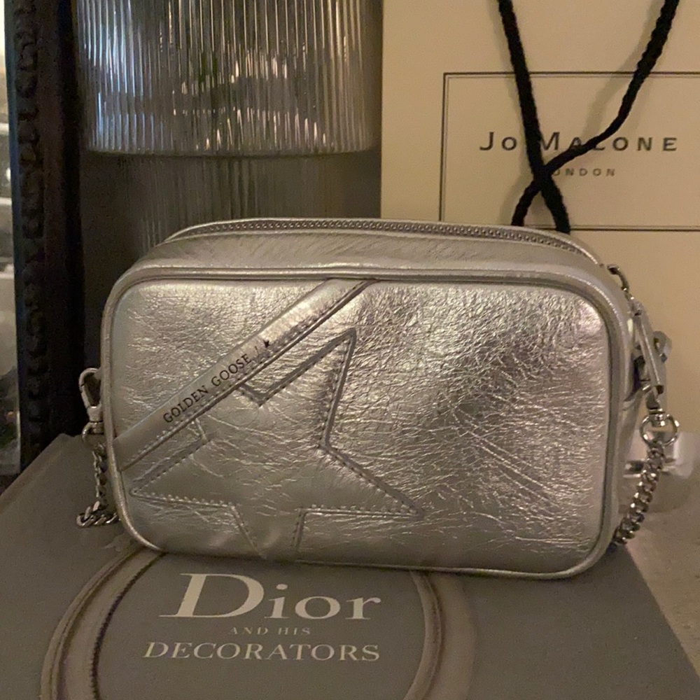 Silver Golden Goose Bag